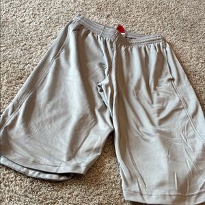 Nike Dri-Fit Men's Athletic 3/4  Length Pants - Silver  Soccer